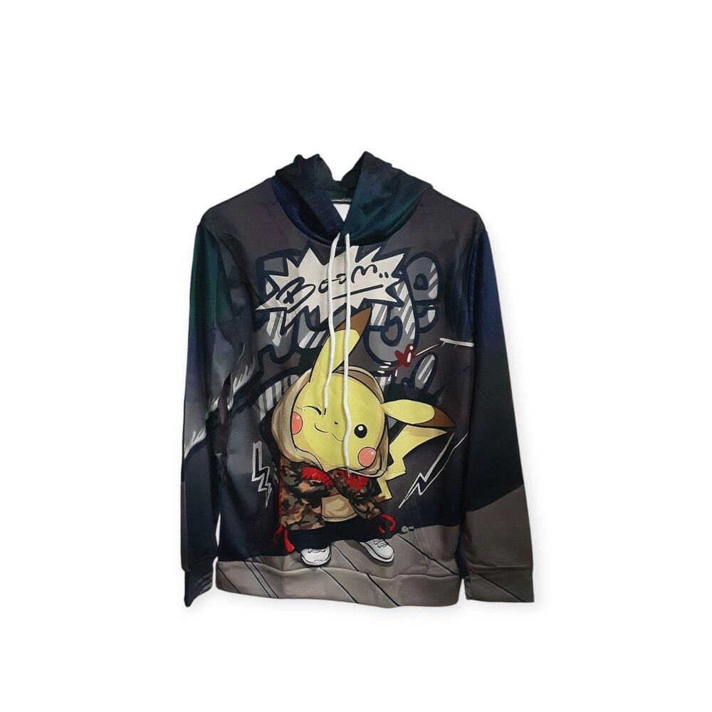 Pikachu Boom Pokemon Hoodie